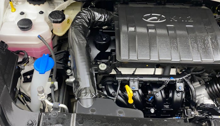 2024 Hyundai AURA SX PLUS 1.2 AMT, Petrol, Automatic, 12,164 km, Engine View - Right