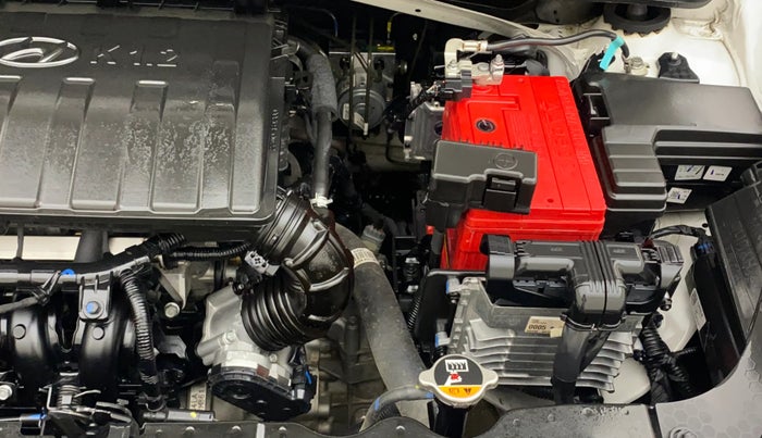 2024 Hyundai AURA SX PLUS 1.2 AMT, Petrol, Automatic, 12,164 km, Engine View - Left