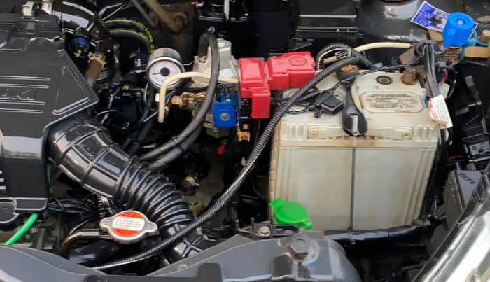 2014 Maruti Celerio VXI, CNG, Manual, 73,886 km, Engine View - Left