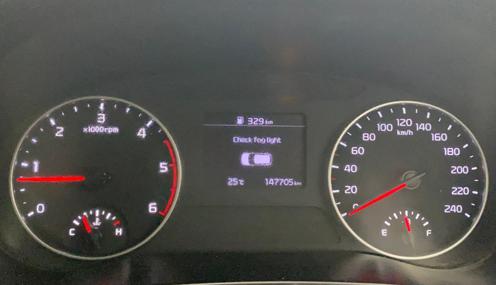 2020 KIA SELTOS HTK PLUS 1.5 DIESEL, Diesel, Manual, 1,47,705 km, Odometer Image