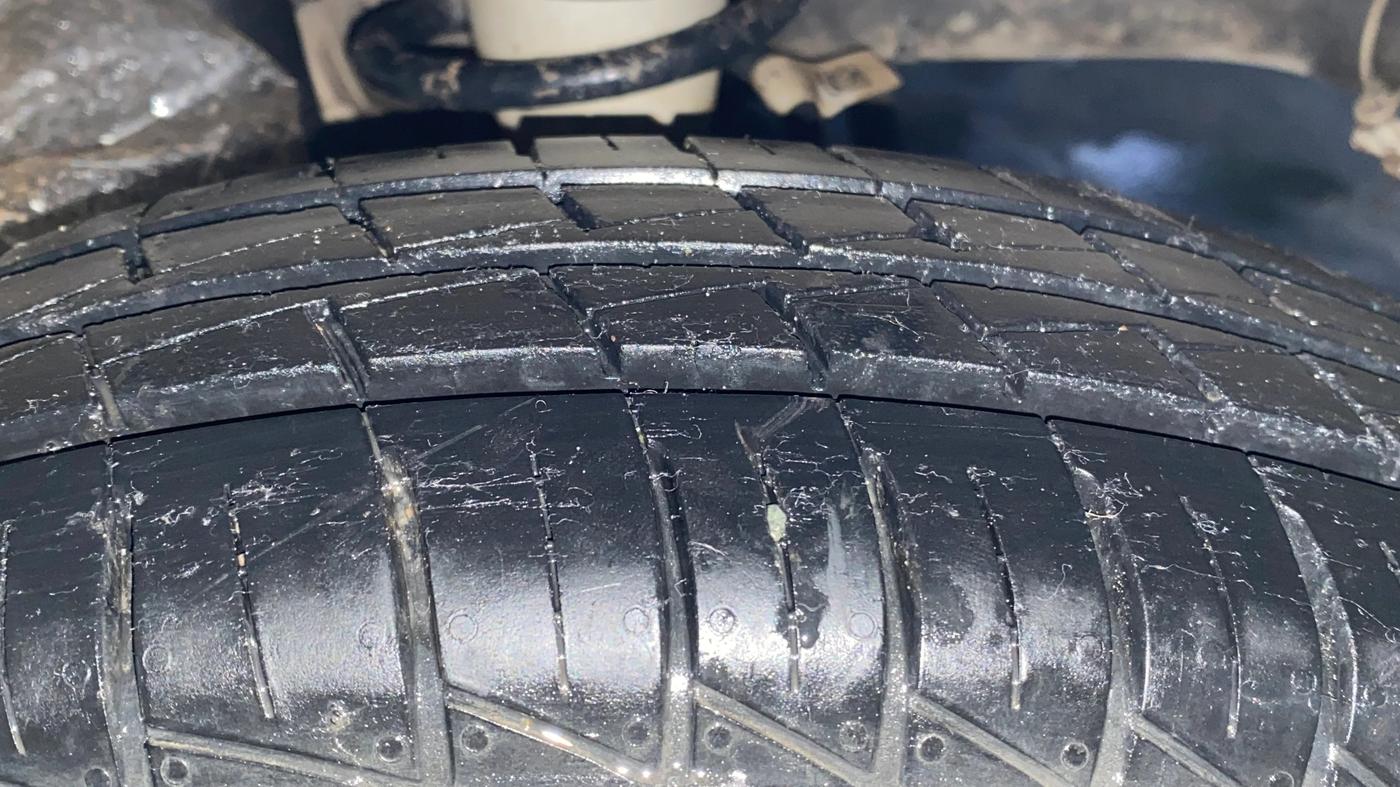 2021 Maruti Alto VXI, Petrol, Manual, 8,685 km, Left Rear Tyre Tread