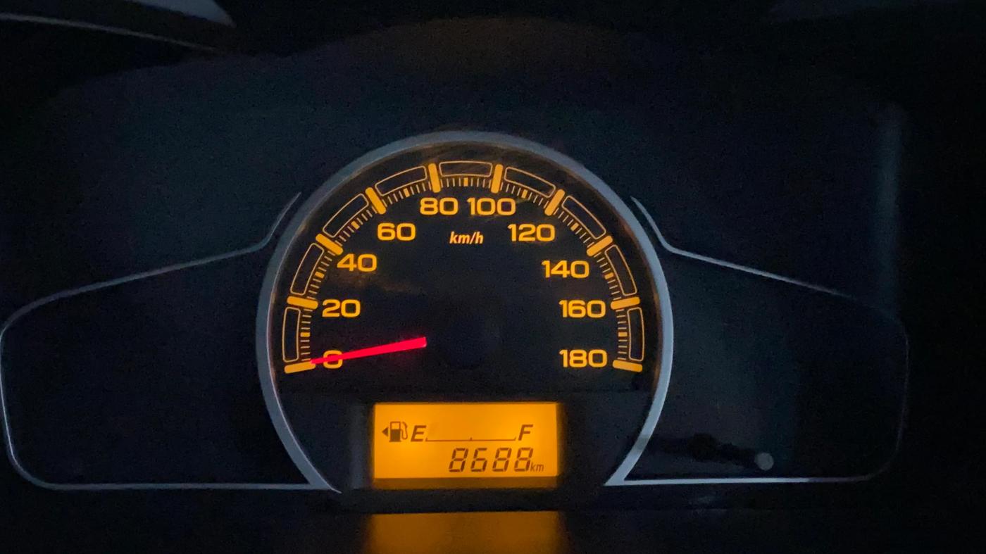 2021 Maruti Alto VXI, Petrol, Manual, 8,685 km, Odometer Image