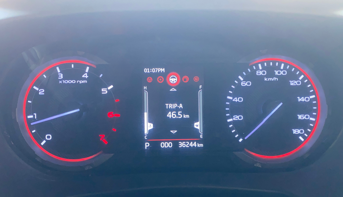 2021 Mahindra Thar LX PETROL HT 4WD AT, Petrol, Automatic, 36,203 km, Odometer Image