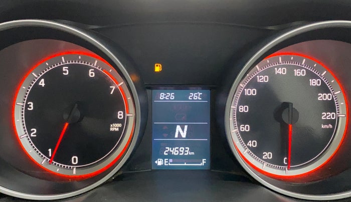 2020 Maruti Swift VXI AMT, Petrol, Automatic, 24,651 km, Odometer Image