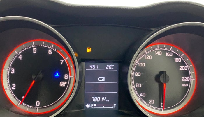 2018 Maruti Swift ZXI, Petrol, Manual, 78,014 km, Odometer Image