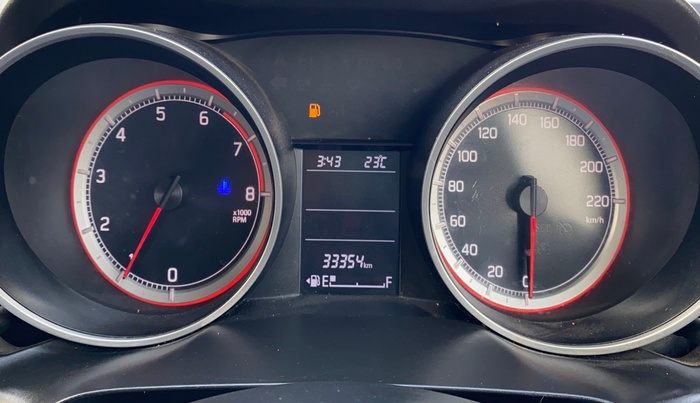 2018 Maruti Swift ZXI PLUS, Petrol, Manual, 33,345 km, Odometer Image