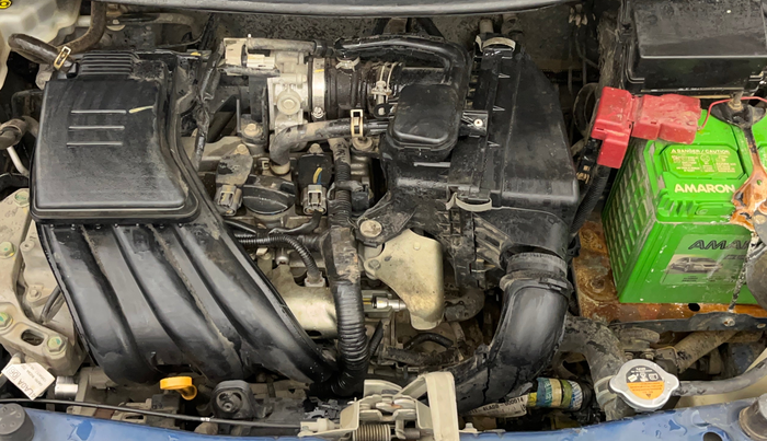 2017 Datsun Go T, Petrol, Manual, 42,089 km, Engine View