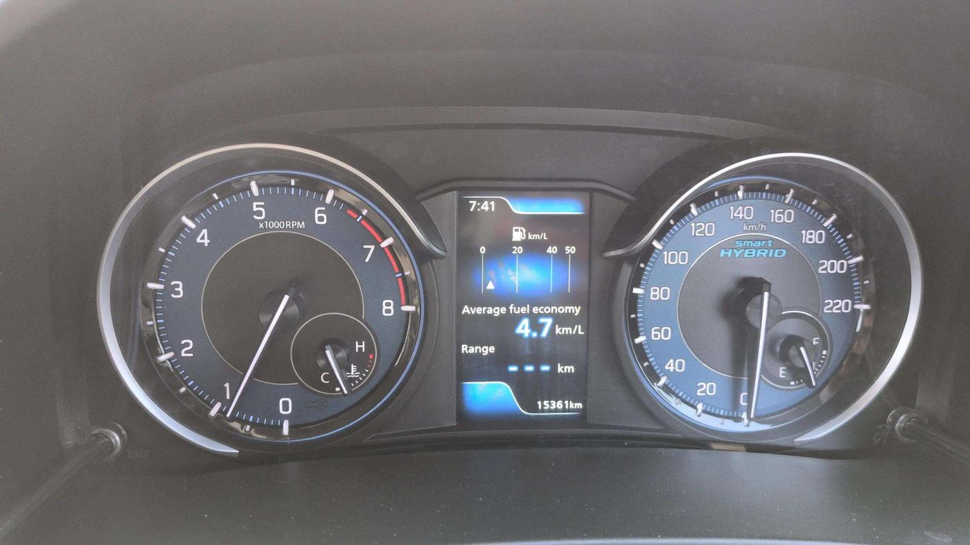 2022 Maruti Ertiga VXi (O), Petrol, Manual, 15,361 km, Odometer Image