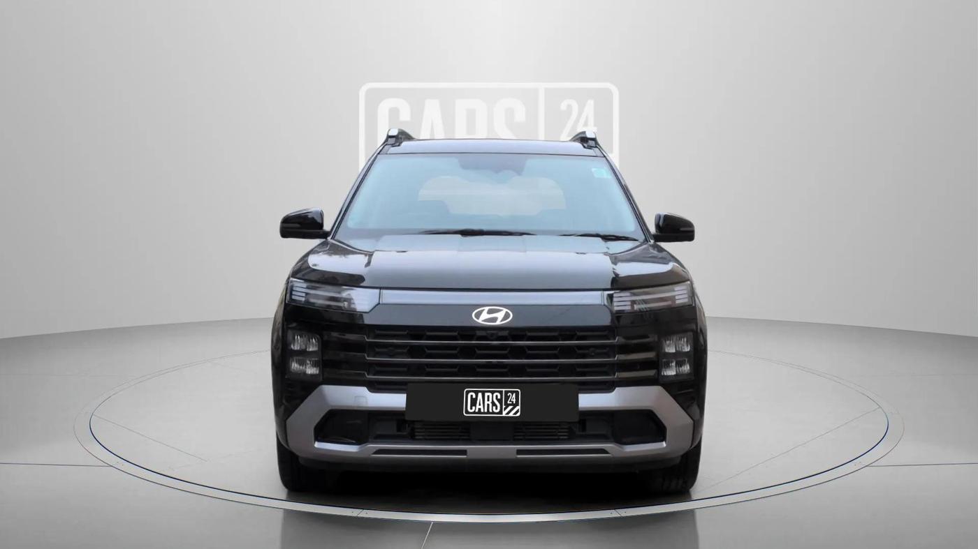 2024 Hyundai ALCAZAR Signature 7 STR 1.5 Turbo GDi Petrol DCT, Petrol, Automatic, 4,227 km, Front