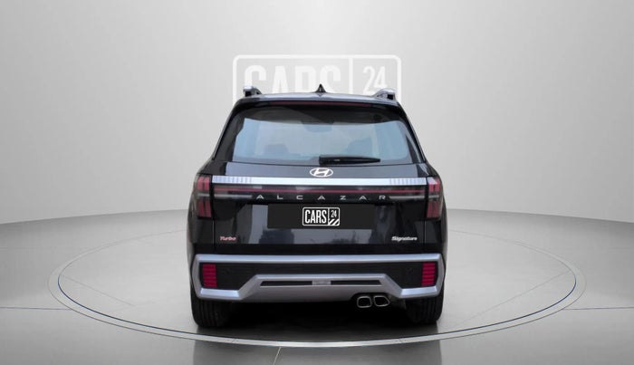 2024 Hyundai ALCAZAR Signature 7 STR 1.5 Turbo GDi Petrol DCT, Petrol, Automatic, 4,227 km, Back/Rear