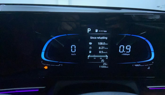 2025 Hyundai Verna  SX 1.5 MPI IVT, Petrol, Automatic, 10,992 km, Odometer Image