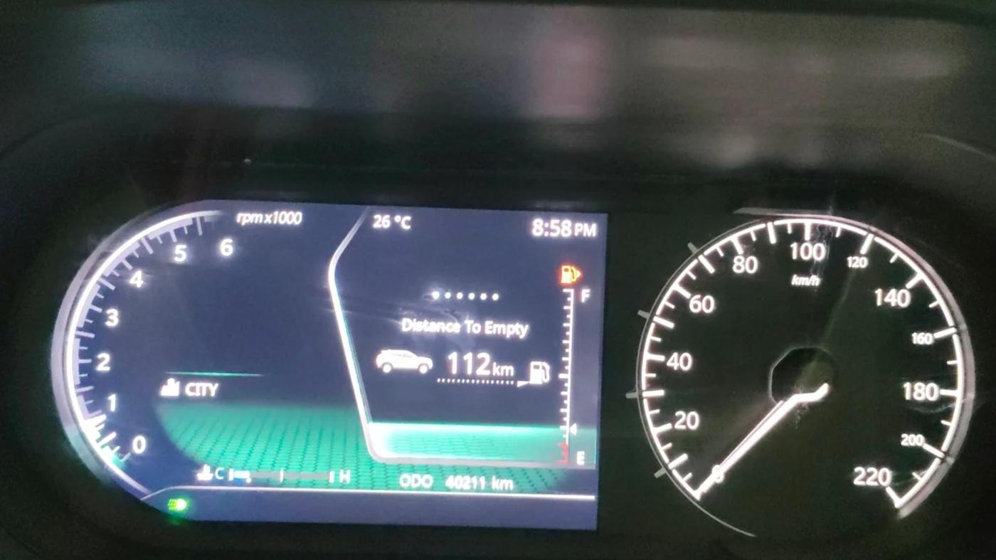 2019 Tata Harrier XZ 2.0L, Diesel, Manual, 40,171 km, Odometer Image