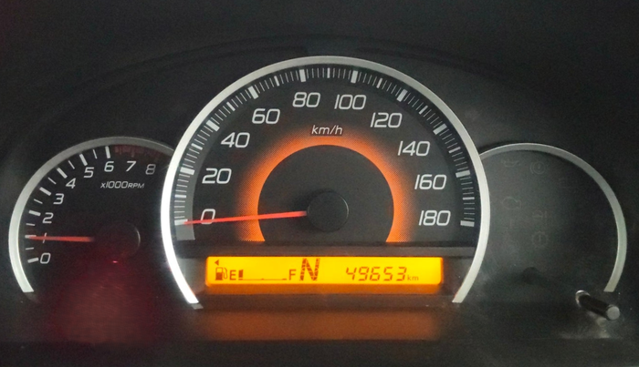 2016 Maruti Wagon R 1.0 VXI AMT, Petrol, Automatic, 49,646 km, Odometer Image
