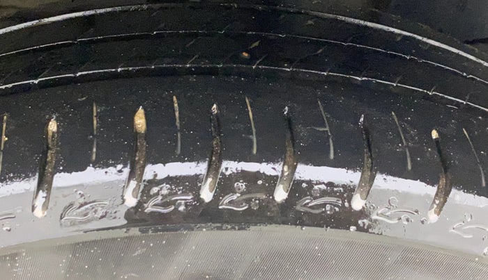 2023 Tata ALTROZ  XZ Plus (O) (S), Petrol, Manual, 22,499 km, Left Rear Tyre Tread