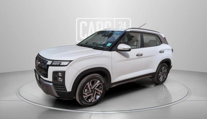 2024 Hyundai Creta SX TECH 1.5 PETROL iVT, Petrol, Automatic, 8,823 km, Left Front Diagonal