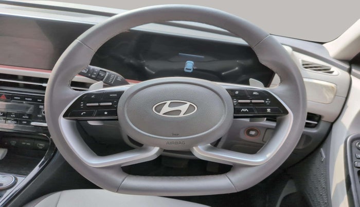 2024 Hyundai Creta SX TECH 1.5 PETROL iVT, Petrol, Automatic, 8,823 km, Steering Wheel Close Up