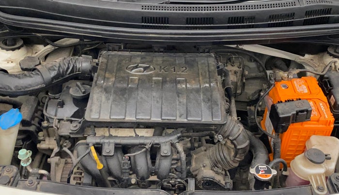 2017 Hyundai Grand i10 ASTA 1.2 KAPPA VTVT, Petrol, Manual, 71,876 km, Engine View