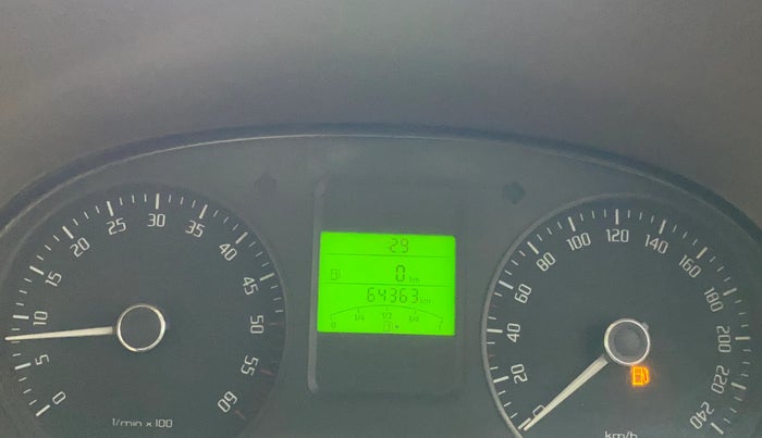 2012 Skoda Rapid ELEGANCE 1.6 TDI CR MT, Diesel, Manual, 64,358 km, Odometer Image