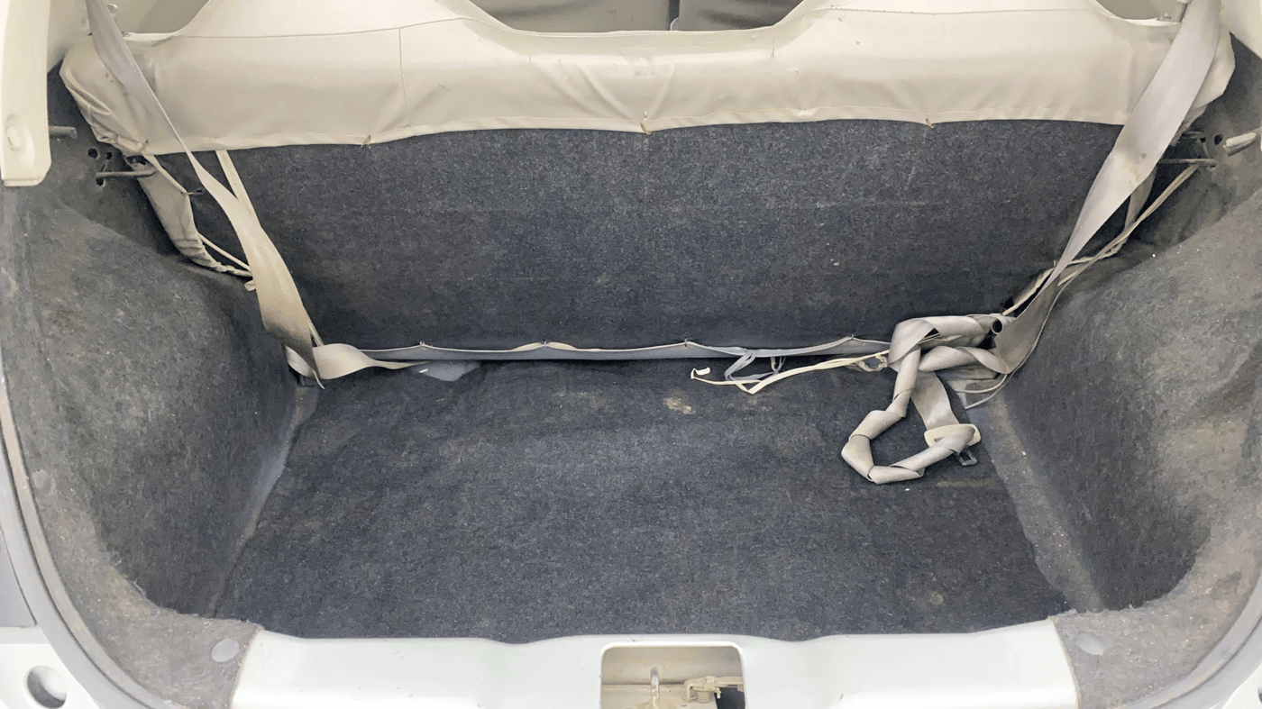 2015 Datsun Go T, Petrol, Manual, 1,22,106 km, Boot Inside