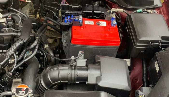 2021 KIA SONET HTE 1.2, Petrol, Manual, 47,881 km, Engine View - Left