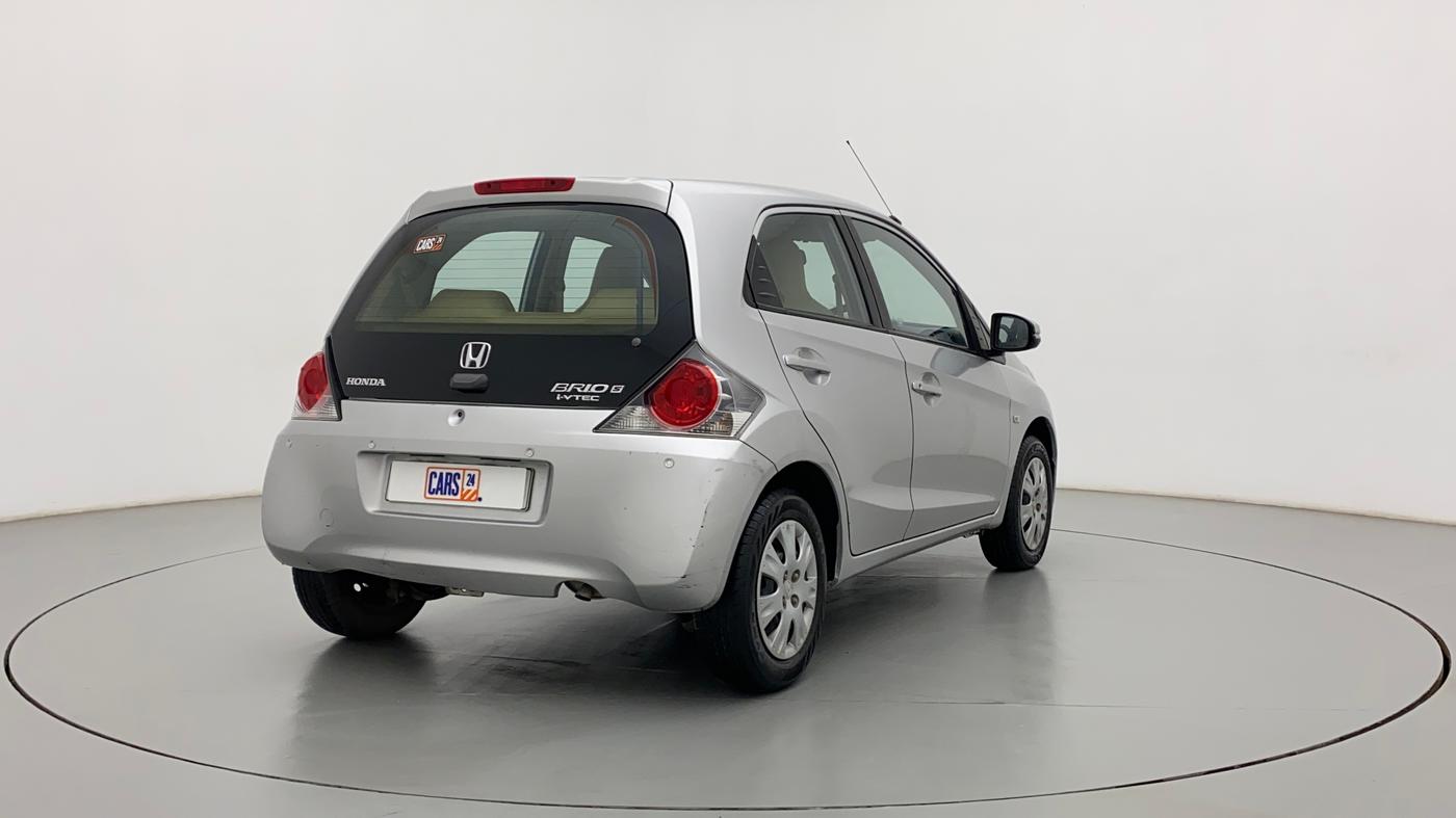 2015 Honda Brio S MT, Petrol, Manual, 23,992 km, Right Back Diagonal