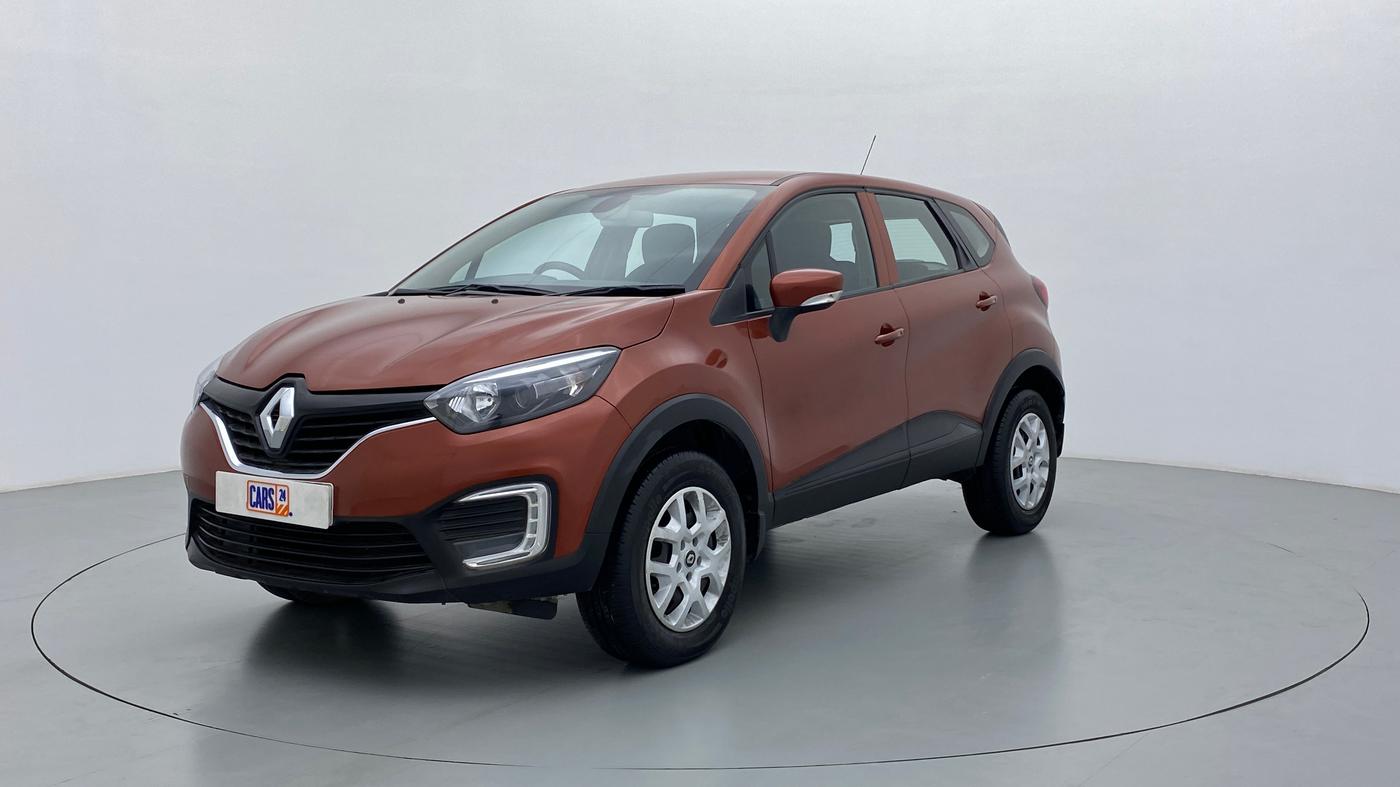 2018 Renault Captur RXE PETROL MT, Petrol, Manual, 6,607 km, Left Front Diagonal