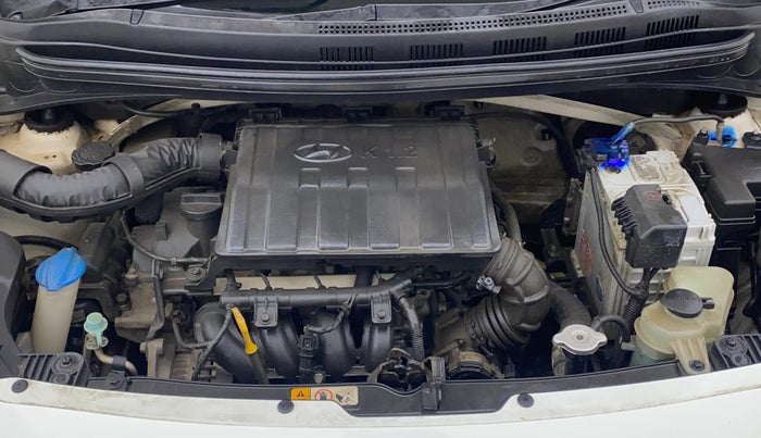 2017 Hyundai Grand i10 SPORTZ 1.2 KAPPA VTVT, Petrol, Manual, 1,36,006 km, Engine View