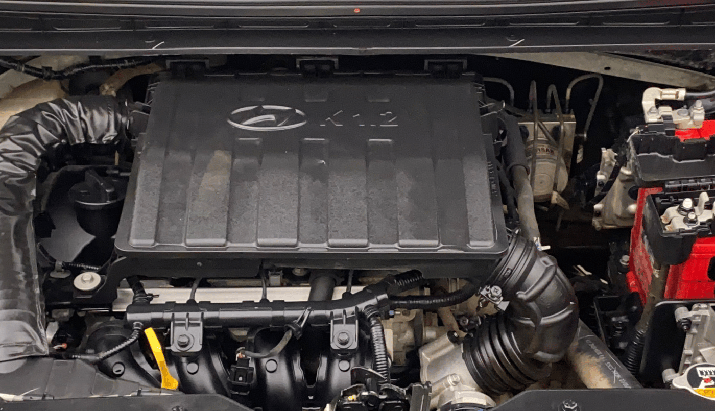 2023 Hyundai EXTER SX(O) CONNECT 1.2 AMT DUAL TONE, Petrol, Automatic, 71,738 km, Engine View