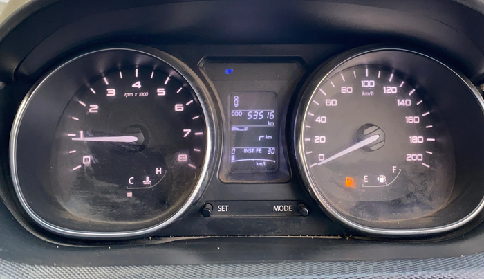 2018 Tata Tiago XZ PETROL, Petrol, Manual, 53,495 km, Odometer Image