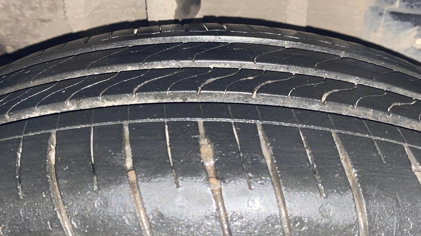 2022 Tata TIGOR XZ PLUS CNG, CNG, Manual, 34,442 km, Right Rear Tyre Tread