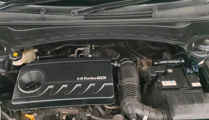 2022 KIA SELTOS GTX (O) 1.4, Petrol, Manual, 35,856 km, Engine View