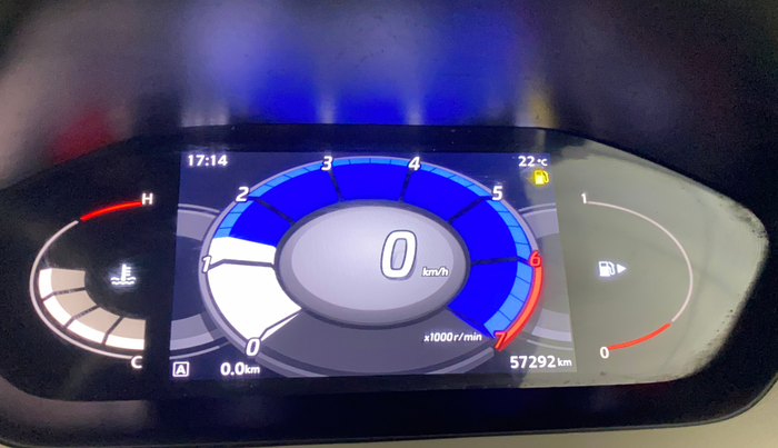 2021 Nissan MAGNITE XV MT, Petrol, Manual, 57,284 km, Odometer Image