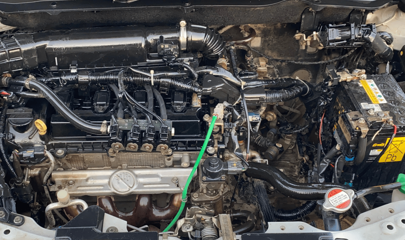 2020 Maruti Dzire VXI, CNG, Manual, 1,27,423 km, Engine View