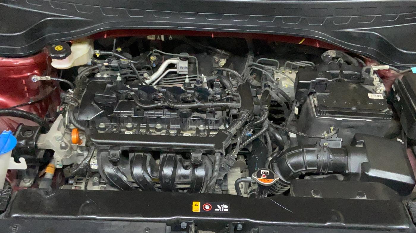 2022 KIA SONET HTK PLUS 1.2, Petrol, Manual, 22,105 km, Engine View