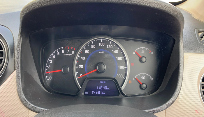 2016 Hyundai Grand i10 SPORTZ 1.2 KAPPA VTVT, Petrol, Manual, 14,572 km, Odometer Image