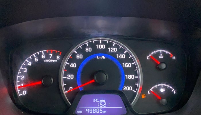 2014 Hyundai Grand i10 SPORTZ 1.2 KAPPA VTVT, Petrol, Manual, 49,805 km, Odometer Image