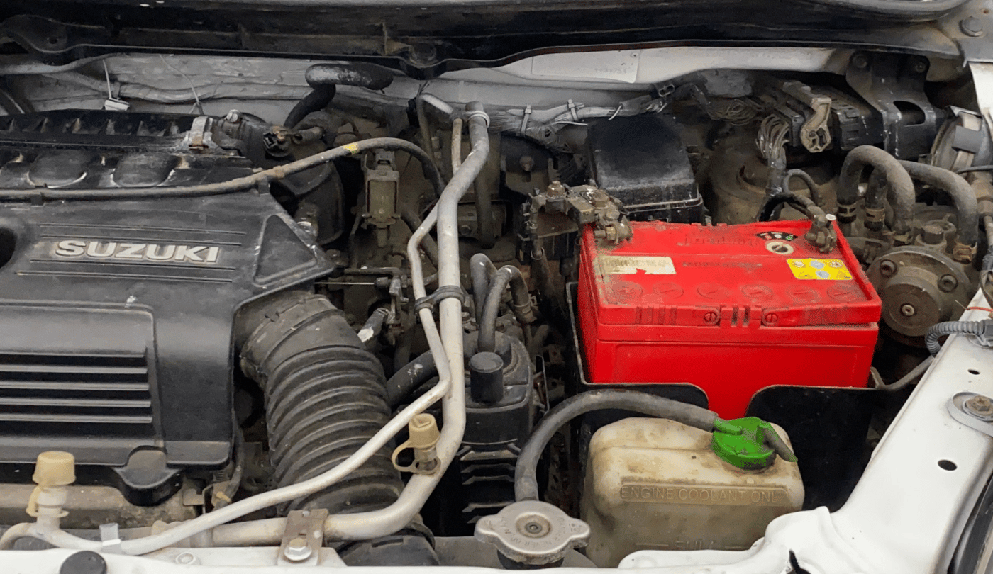 2013 Maruti Wagon R 1.0 LXI CNG, CNG, Manual, 74,541 km, Engine View - Left
