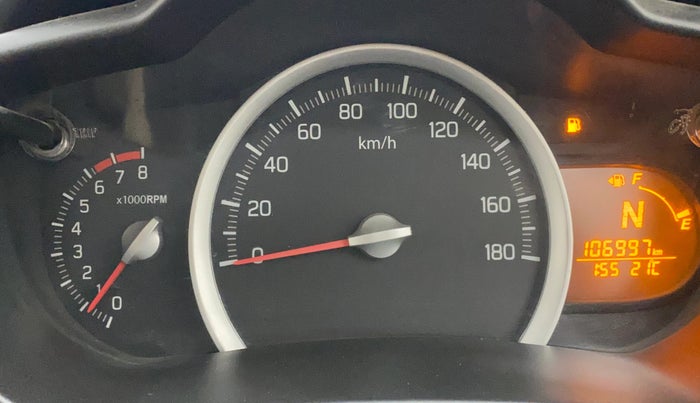 2017 Maruti Celerio ZXI AMT, Petrol, Automatic, 1,06,997 km, Odometer Image