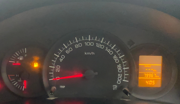 2016 Maruti Swift LXI, Petrol, Manual, 80,018 km, Odometer Image