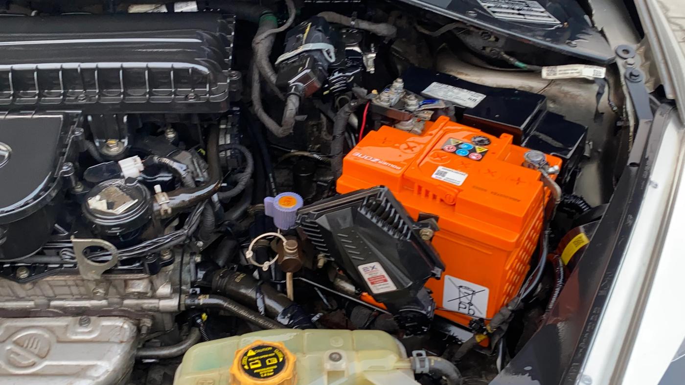 2019 Tata TIGOR XZ PETROL, CNG, Manual, 82,763 km, Engine View - Left