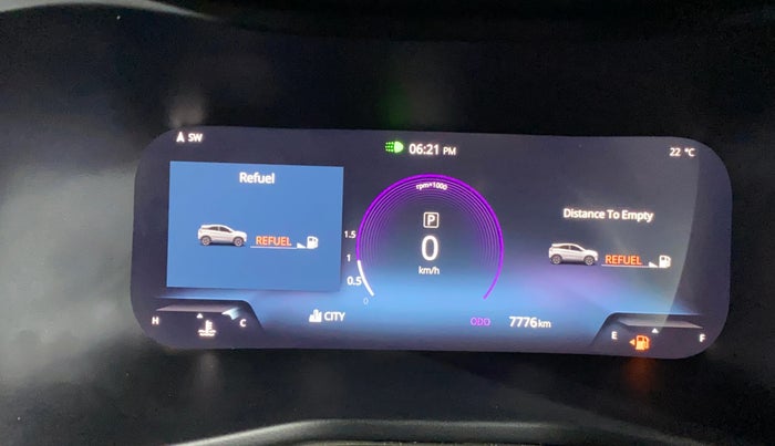 2024 Tata NEXON Fearless Plus S 1.2 Revotron 7DCA Dark Edition, Petrol, Automatic, 7,773 km, Odometer Image