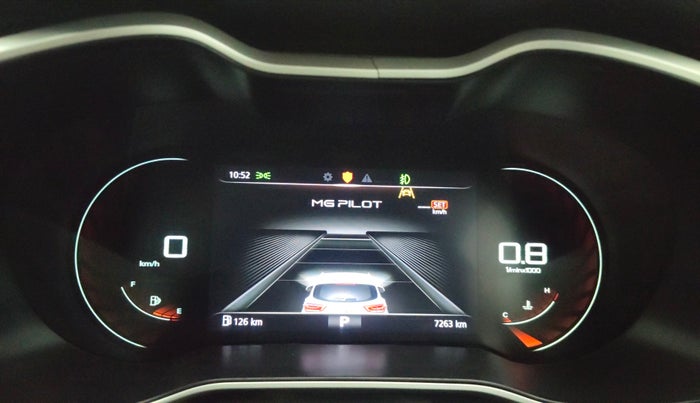 2022 MG ASTOR SAVVY 1.5 CVT S RED, Petrol, Automatic, 7,263 km, Odometer Image