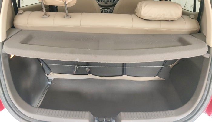 2013 Hyundai i10 SPORTZ 1.2, Petrol, Manual, 27,481 km, Boot Inside