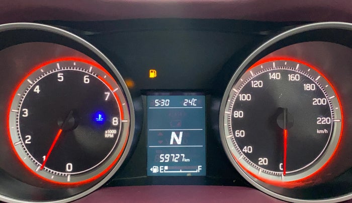 2018 Maruti Swift VXI AMT, Petrol, Automatic, 59,726 km, Odometer Image