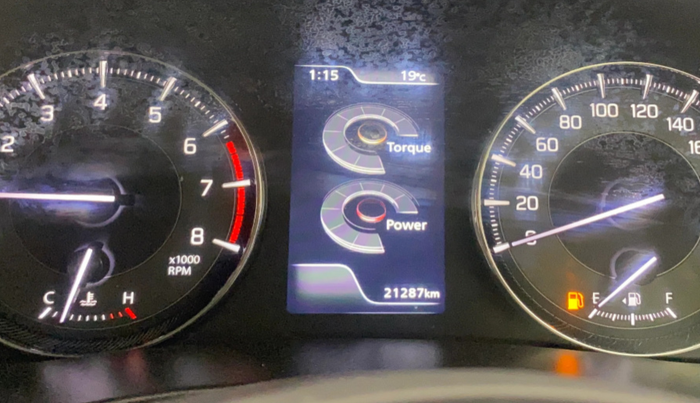 2023 Toyota Glanza V, Petrol, Manual, 21,286 km, Odometer Image