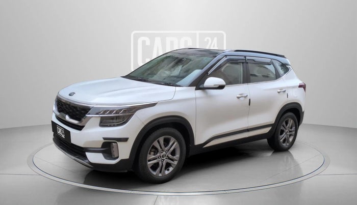 2020 KIA SELTOS HTX 1.5 PETROL, Petrol, Manual, 16,459 km, Left Front Diagonal