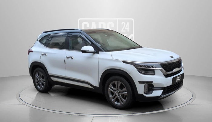 2020 KIA SELTOS HTX 1.5 PETROL, Petrol, Manual, 16,459 km, Right Front Diagonal