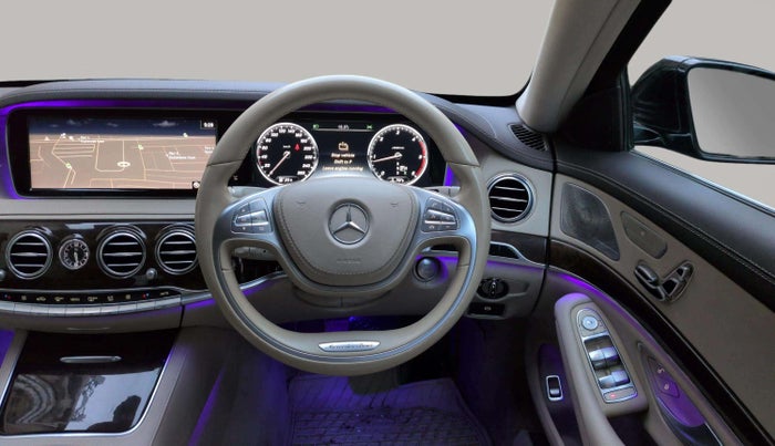 2014 Mercedes Benz S Class S350 CDI, Diesel, Automatic, 54,082 km, Steering Wheel Close Up