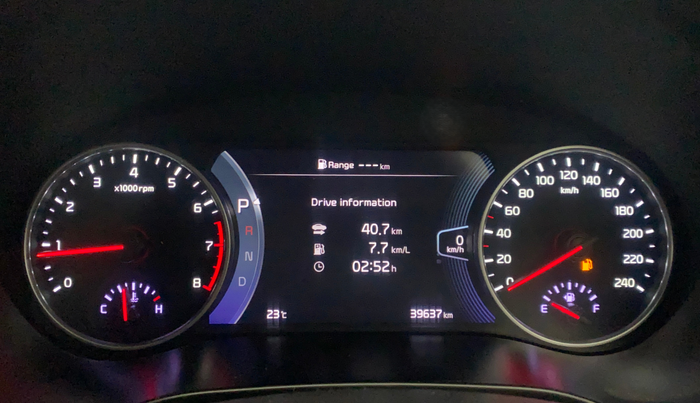 2019 KIA SELTOS GTX PLUS DCT 1.4 PETROL, Petrol, Automatic, 39,597 km, Odometer Image