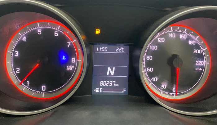 2020 Maruti Swift VXI AMT, Petrol, Automatic, 80,297 km, Odometer Image